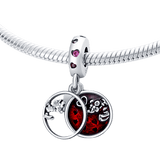 Disney Mickey and Minnie Love Dangle Charm