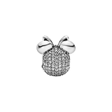 Disney Minnie Mouse Pink Pave Bow Clip