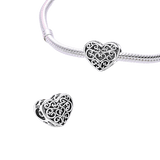 Entwined Heart Charm