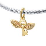 Harry Potter Winged Key Pendant Charm