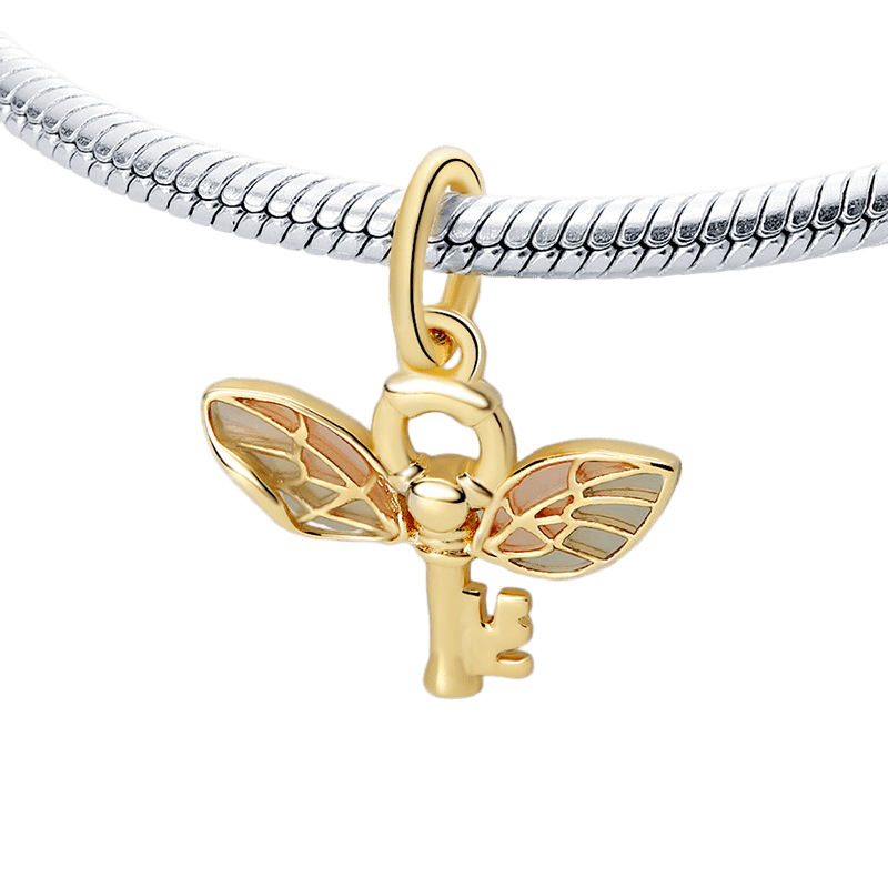 Harry Potter Winged Key Pendant Charm