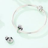 Sleeping Panda & Bamboo Glow Charm
