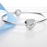 Sparkling Birthstone Heart Charms