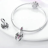 Sparkling Spider Dangle Charm