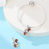 Squirrel with Acorn Dangle Charm