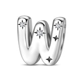 Starry Letter A~Z Alphabet Charm