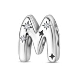 Starry Letter A~Z Alphabet Charm