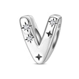 Starry Letter A~Z Alphabet Charm
