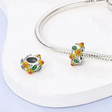 Sunflower Blossom Charm Spacer